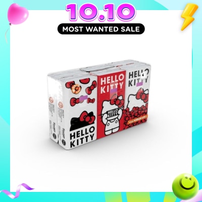 HELLO KITTY Soft Tissue Paper 4ply Extra Thick Icon 6s image