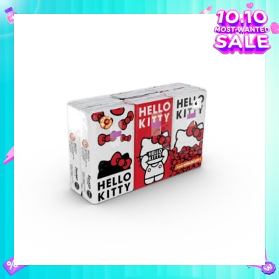 HELLO KITTY Soft Tissue Paper 4ply Extra Thick Icon 6s