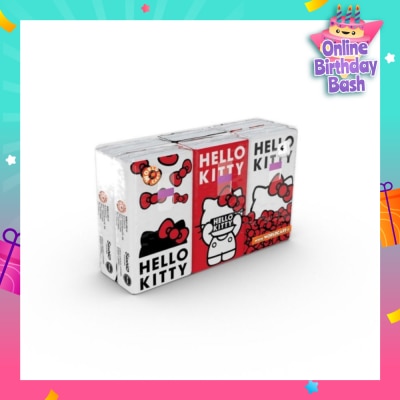 HELLO KITTY Soft Tissue Paper 4ply Extra Thick Icon 6s