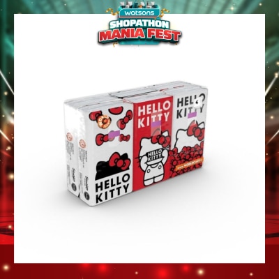 HELLO KITTY - Soft Tissue Paper 4ply Extra Thick Icon 6s