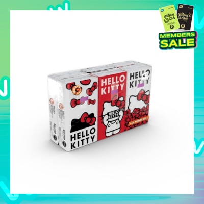 HELLO KITTY Soft Tissue Paper 4ply Extra Thick Icon 6s