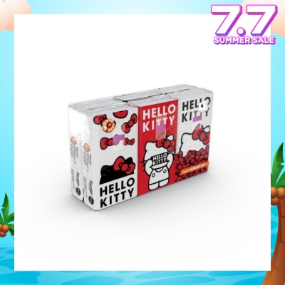 HELLO KITTY Soft Tissue Paper 4ply Extra Thick Icon 6s