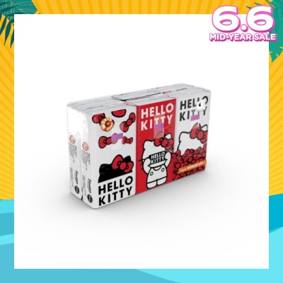 HELLO KITTY Soft Tissue Paper 4ply Extra Thick Icon 6s