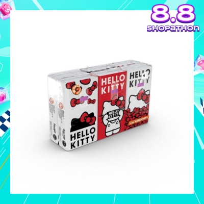 HELLO KITTY Soft Tissue Paper 4ply Extra Thick Icon 6s
