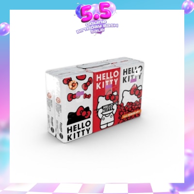 HELLO KITTY - Soft Tissue Paper 4ply Extra Thick Icon 6s
