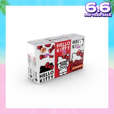 HELLO KITTY Soft Tissue Paper 4ply Extra Thick Icon 6s