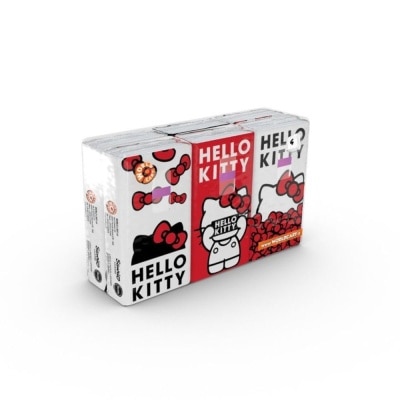 HELLO KITTY Soft Tissue Paper 4ply Extra Thick Icon 6s