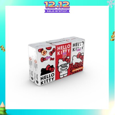 HELLO KITTY Soft Tissue Paper 4ply Extra Thick Icon 6s