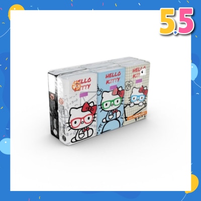 HELLO KITTY Soft Tissue Paper 4ply Extra Thick Math 6s