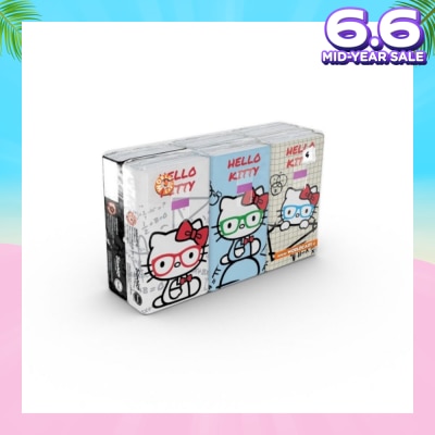 HELLO KITTY Soft Tissue Paper 4ply Extra Thick Math 6s