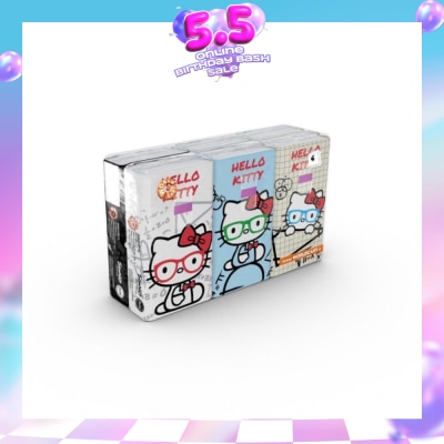 HELLO KITTY - Soft Tissue Paper 4ply Extra Thick Math 6s