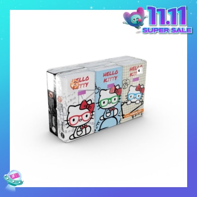 HELLO KITTY Soft Tissue Paper 4ply Extra Thick Math 6s