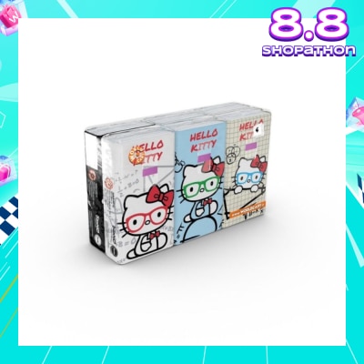 HELLO KITTY Soft Tissue Paper 4ply Extra Thick Math 6s