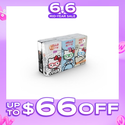 HELLO KITTY - Soft Tissue Paper 4ply Extra Thick Math 6s