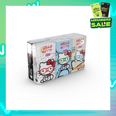 HELLO KITTY Soft Tissue Paper 4ply Extra Thick Math 6s