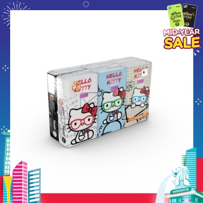 HELLO KITTY Soft Tissue Paper 4ply Extra Thick Math 6s