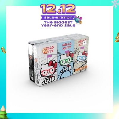 HELLO KITTY Soft Tissue Paper 4ply Extra Thick Math 6s