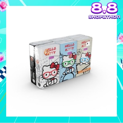 HELLO KITTY Soft Tissue Paper 4ply Extra Thick Math 6s