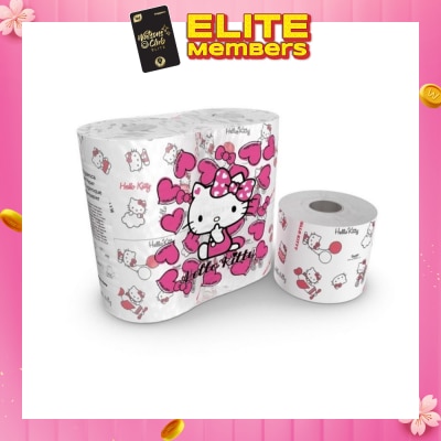 HELLO KITTY 3ply Soft Toilet and Bathroom Paper 4s