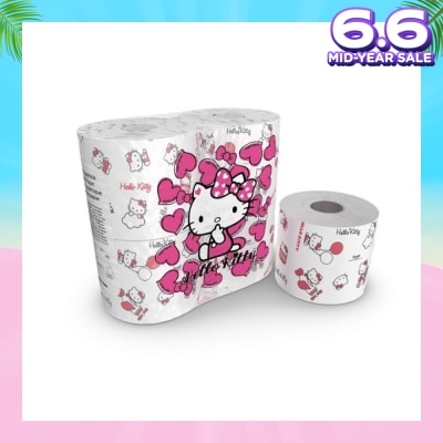 HELLO KITTY 3ply Soft Toilet and Bathroom Paper 4s