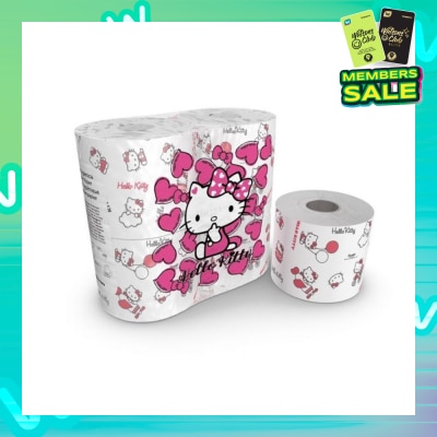 HELLO KITTY 3ply Soft Toilet and Bathroom Paper 4s