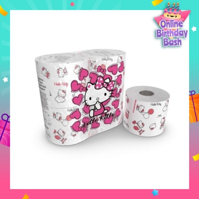 HELLO KITTY 3ply Soft Toilet and Bathroom Paper 4s