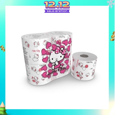HELLO KITTY 3ply Soft Toilet and Bathroom Paper 4s