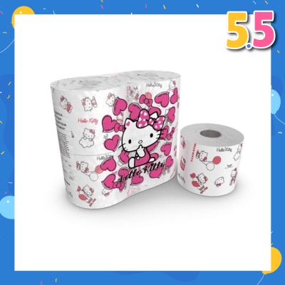 HELLO KITTY 3ply Soft Toilet and Bathroom Paper 4s