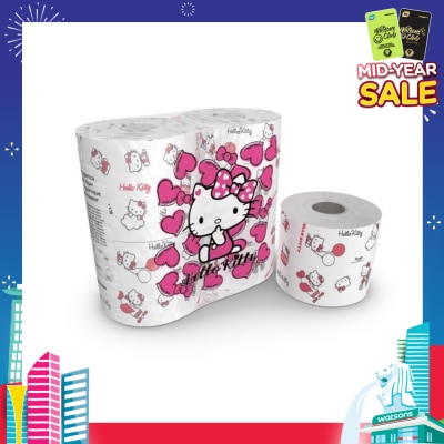 HELLO KITTY 3ply Soft Toilet and Bathroom Paper 4s