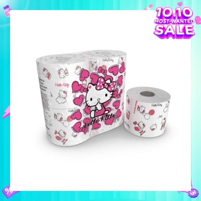 HELLO KITTY 3ply Soft Toilet and Bathroom Paper 4s