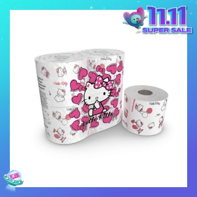 HELLO KITTY 3ply Soft Toilet and Bathroom Paper 4s