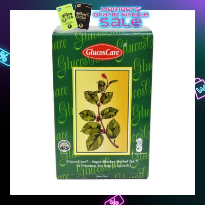GLUCOSCARE® Sugar Blocker Herbal Tea (Premium Tea Bag) 24s