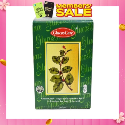 GLUCOSCARE® Sugar Blocker Herbal Tea (Premium Tea Bag) 24s