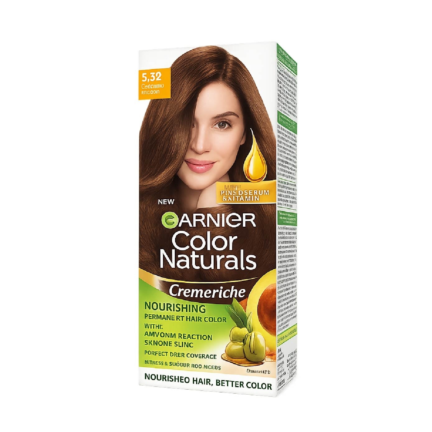 Color Natural #5.32 Caramel Brown Bundle Set 1s