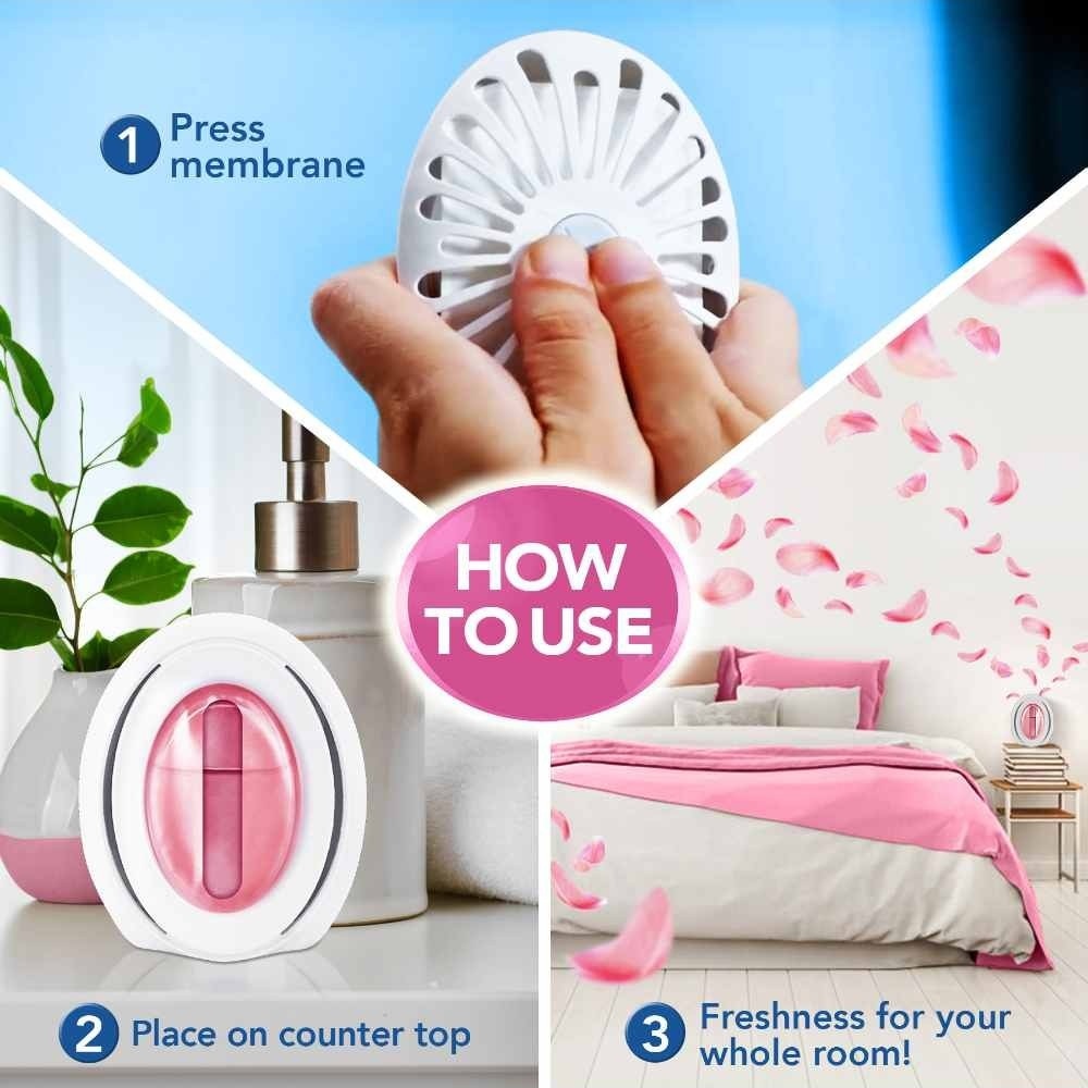 Bathroom Air Freshener Mild Lavender 6ml x 2s