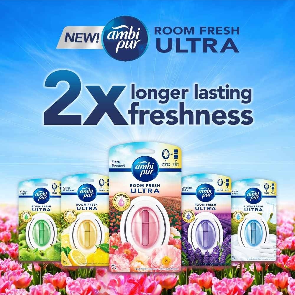 Bathroom Air Freshener Mild Lavender 6ml x 2s