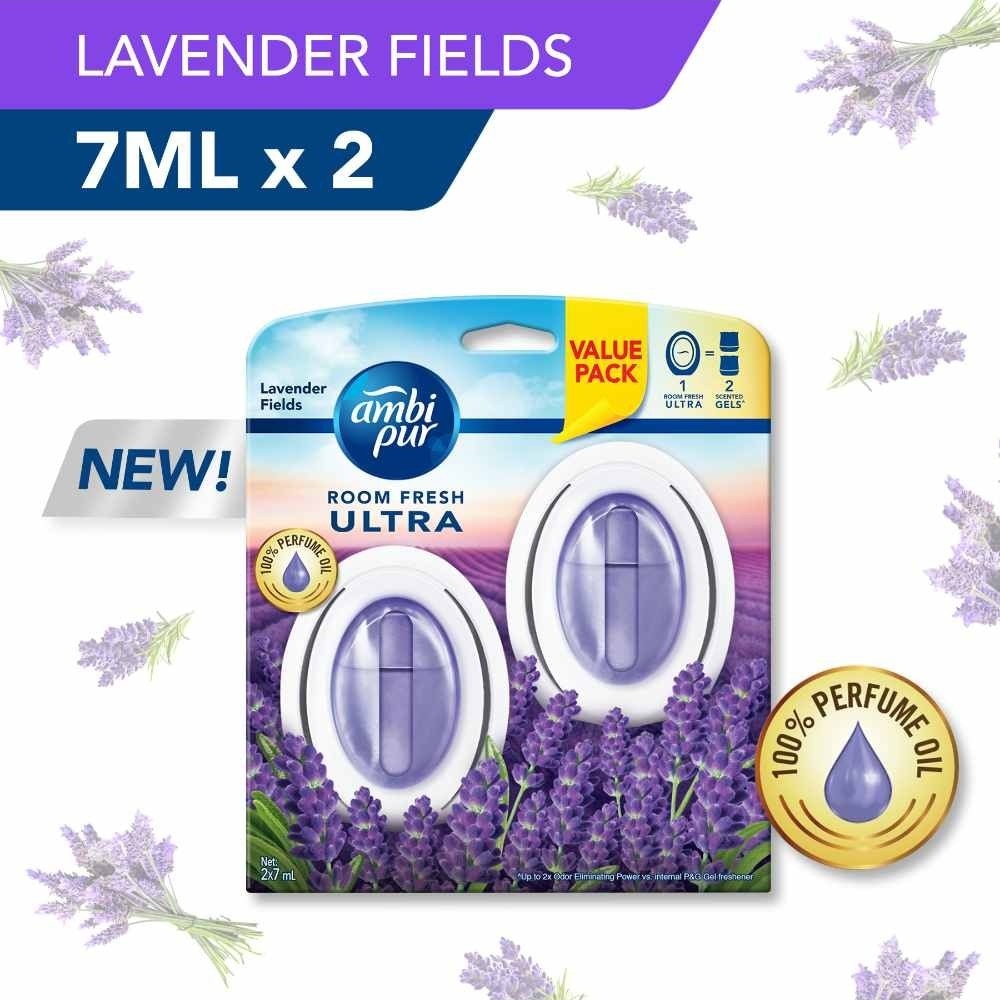 Bathroom Air Freshener Mild Lavender 6ml x 2s