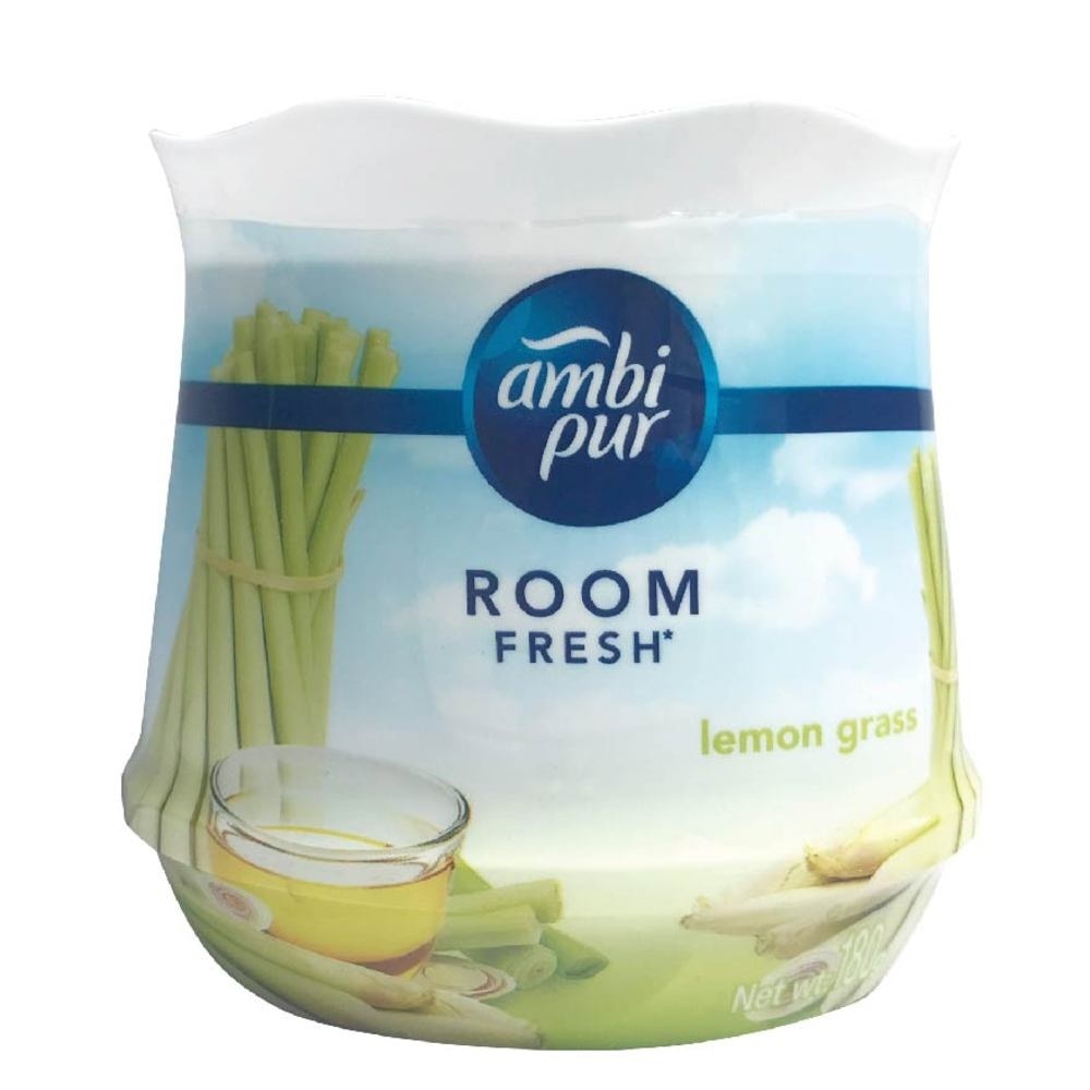 Ambi Pur Room Fresh Lemongrass Air Freshener Gel 180g