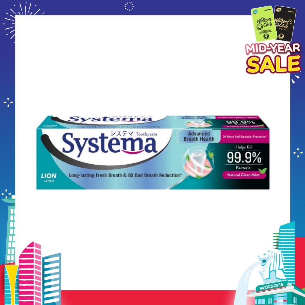 Advanced Breath Health Toothpaste Natural Clean Mint 130g