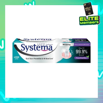 SYSTEMA Whitening Toothpaste Natural Cool Mint 130g