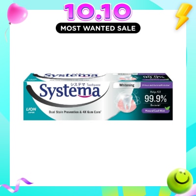 SYSTEMA Whitening Toothpaste Natural Cool Mint 130g image