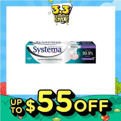 SYSTEMA Whitening Toothpaste Natural Cool Mint 130g