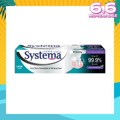 SYSTEMA Whitening Toothpaste Natural Cool Mint 130g