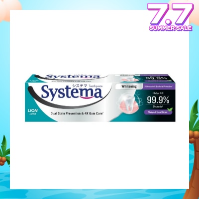 SYSTEMA Whitening Toothpaste Natural Cool Mint 130g