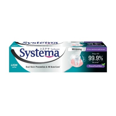 SYSTEMA Whitening Toothpaste Natural Cool Mint 130g