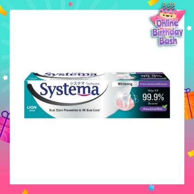 SYSTEMA Whitening Toothpaste Natural Cool Mint 130g