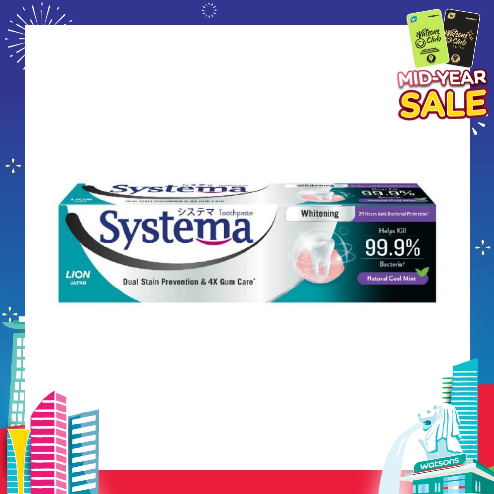 Whitening Toothpaste Natural Cool Mint 130g