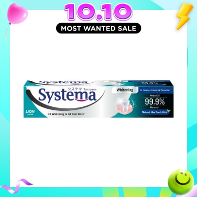 SYSTEMA Systema Whitening Natural Max Fresh Mint Toothpaste 130g image