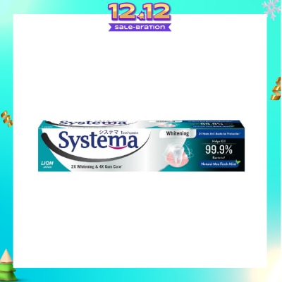 SYSTEMA Systema Whitening Natural Max Fresh Mint Toothpaste 130g