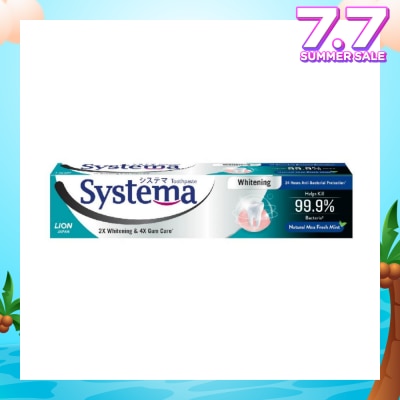 SYSTEMA Systema Whitening Natural Max Fresh Mint Toothpaste 130g